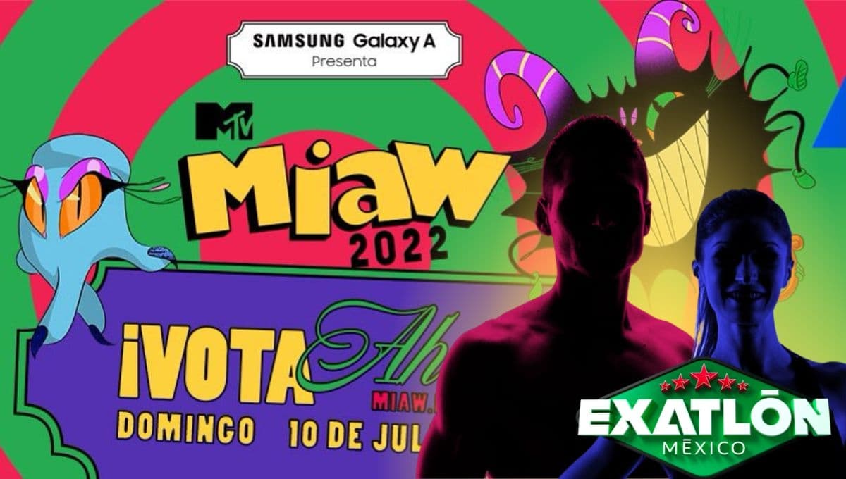 MTV Miaw 2022: Ellos son los atletas de Exatlón México NOMINADOS (y cómo votar por ellos)