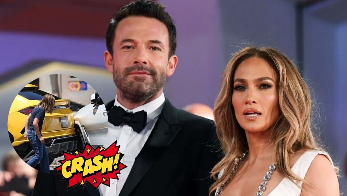 Así reaccionó Jennifer López luego de que hijo de Ben Affleck chocara lujoso Lamborghini (FOTOS)