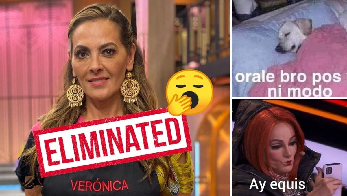 Verónica del Castillo es la primer eliminada de MasterChef Celebrity y los MEMES ignoran su salida