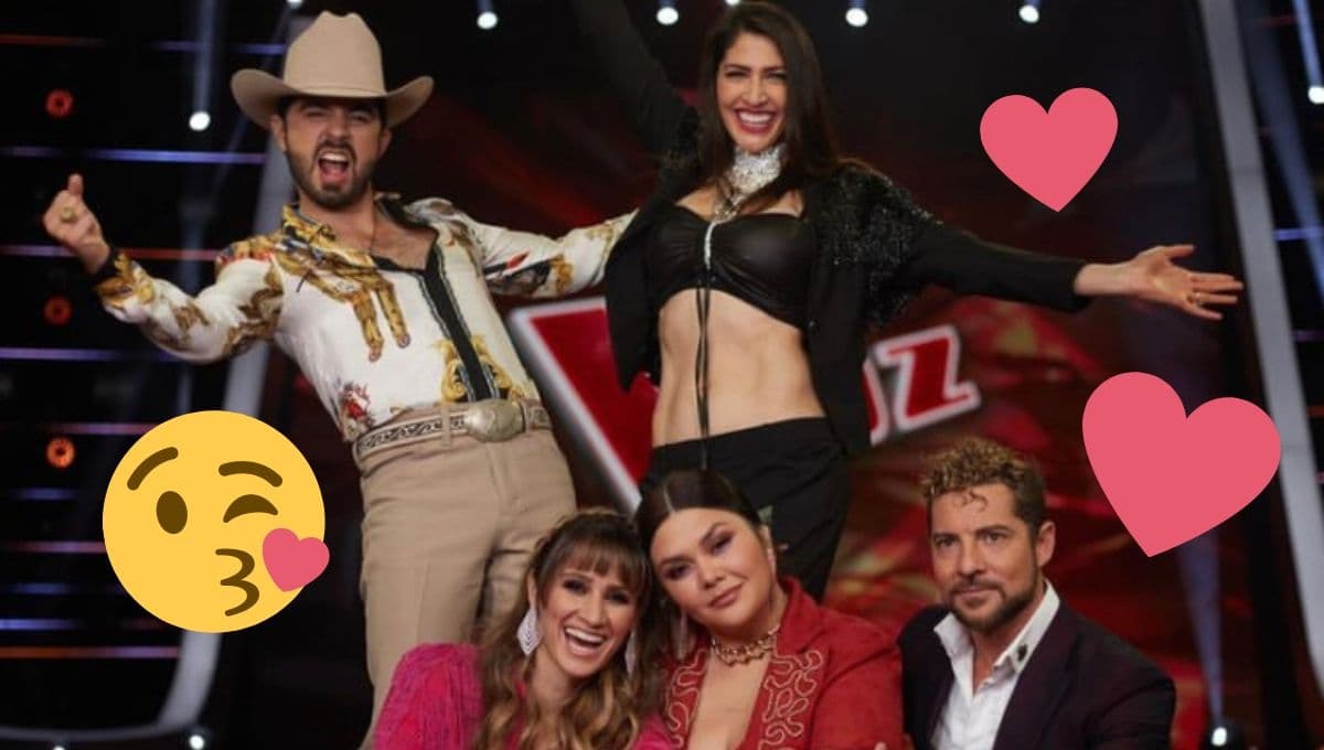 Así fue le primer BESO de los coaches de La Voz México | VIDEO