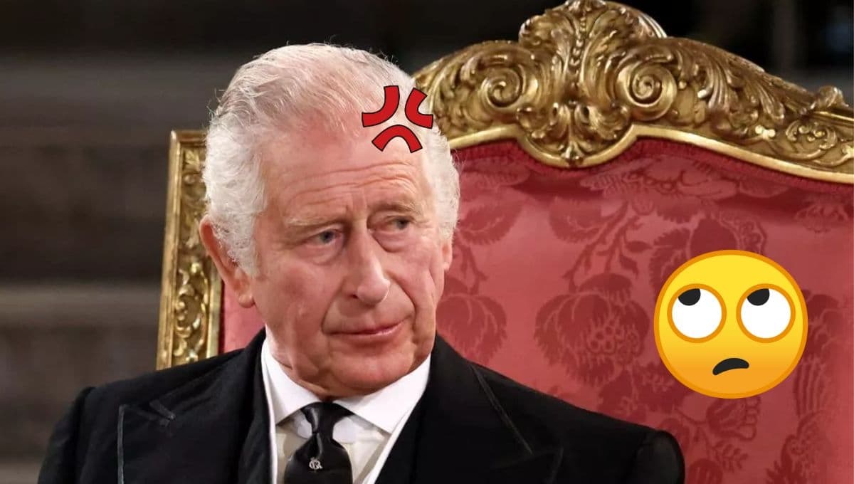 Rey Carlos III vuelve a hacer un berrinche real ¡ahora con una pluma!
