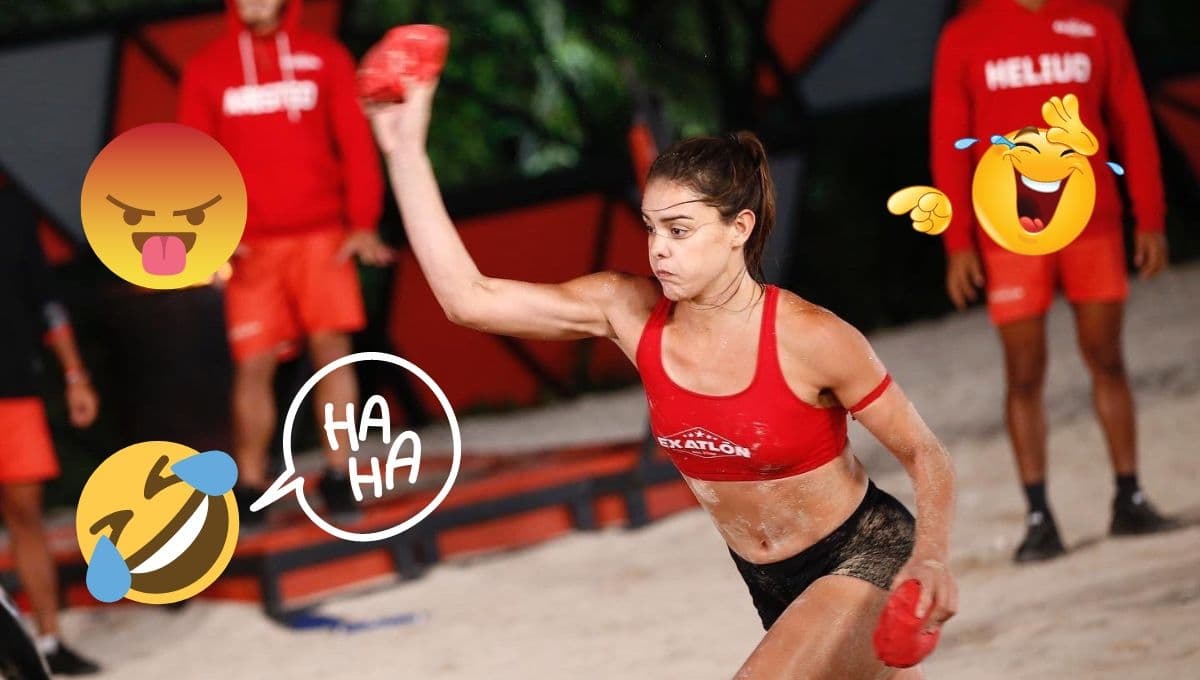 Nataly Gutiérrez muestra su tiro para Exatlón México pero atleta azul se BURLA de ella