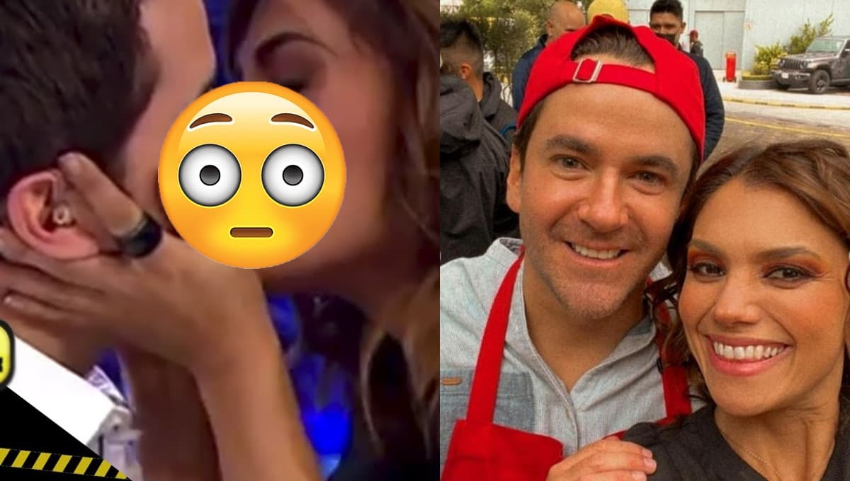 Venga la Alegría: La vez que Mauricio Mancera le dio un BESO a Tábata Jalil en programa en vivo