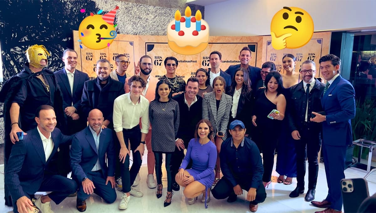¿No los invitaron? Ricardo Salinas celebra su cumpleaños SIN conductores de Ventaneando