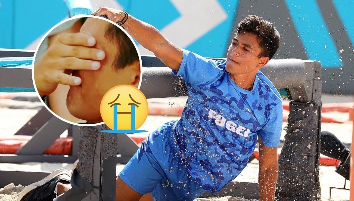 Fogel Negrete rompe en llanto frente a su equipo en Exatlón México, ¿qué le pasó?
