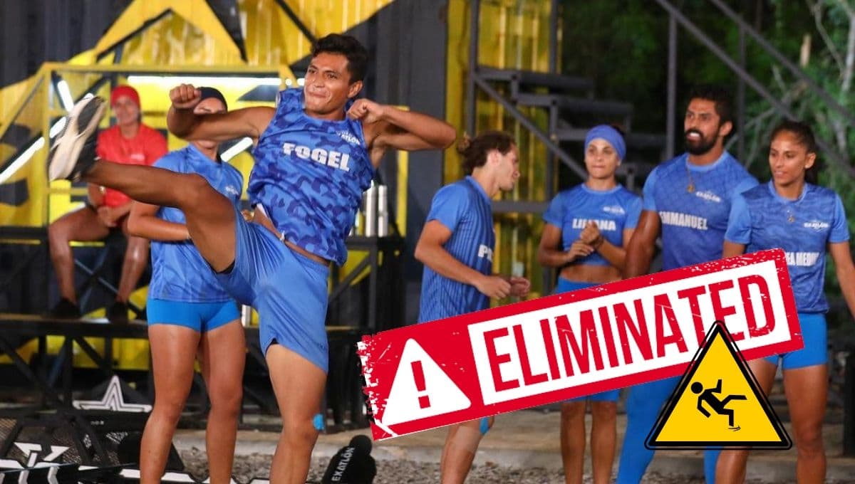 Azul queda ELIMINADO de Exatlón México por LESIÓN