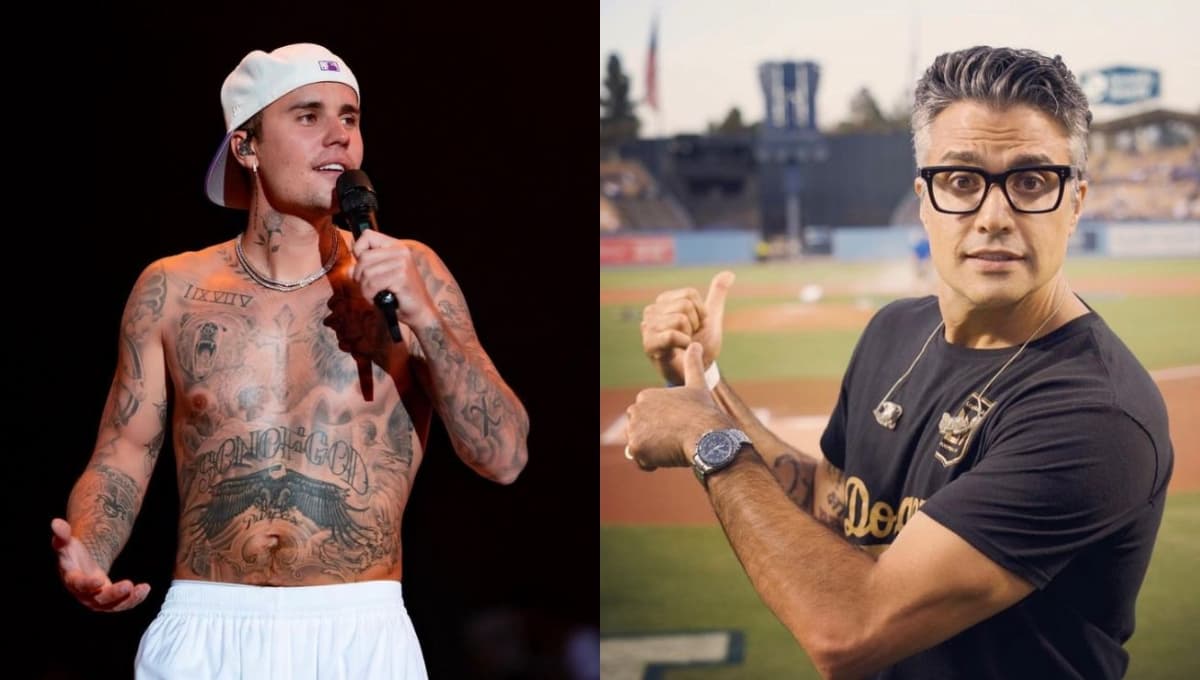 VIRAL: Justin Bieber y Jaime Camil celebran eufóricos gol de LAFC (VIDEO)