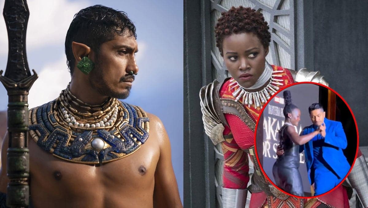 Wakanda Forever: Tenoch Huerta y Lupita Nyong’o sacan los prohibidos en premier de Black Panther 2