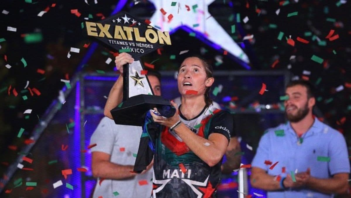 El secreto de Mati Álvarez con el que se convirtió en campeona de Exatlón México