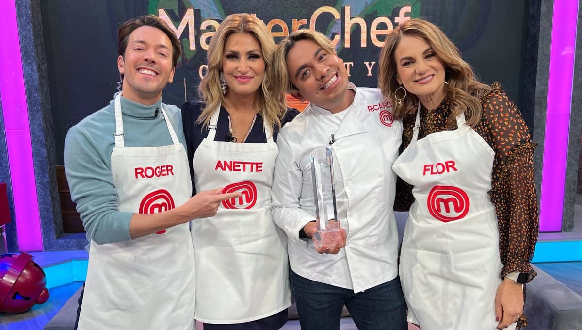 ¡No lo hizo solo! Ricardo Peralta ganó MasterChef Celebrity gracias a este hombre de su vida