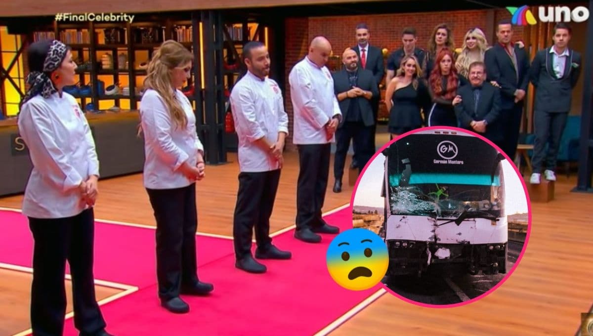 Campeón de MasterChef Celebrity sufre FUERTE accidente en carretera, ¿qué le pasó?