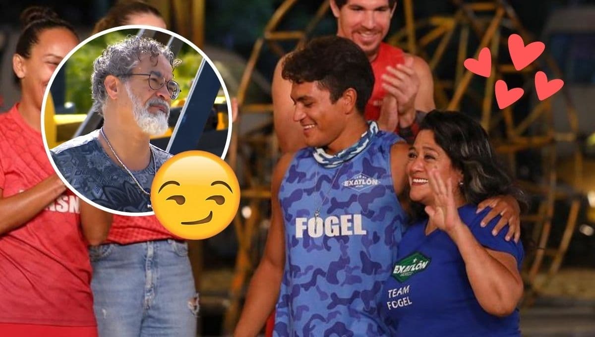 ¿Romance? Revelan al papá de Pato y a la mamá de Fogel "ligando" en Exatlón México (VIDEO)