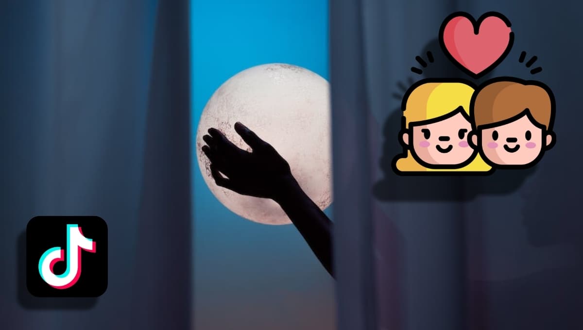 ¿Cómo hacer el video de las lunas en pareja de TikTok?