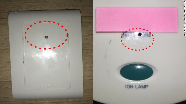 En Corea del Sur cientos de huéspedes de hoteles fueron espiados por diminutas cámaras