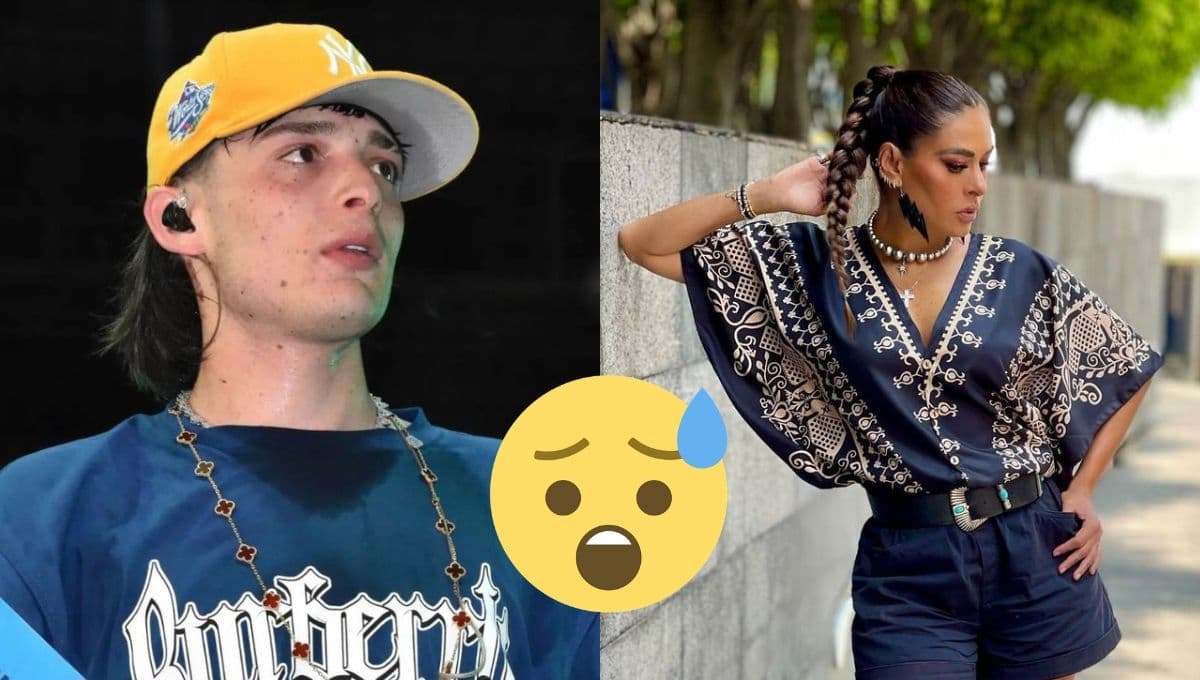 ¿Peso Pluma IGNORÓ a Galilea Montijo? Ella lo explica, "hasta somos amigos en Instagram"