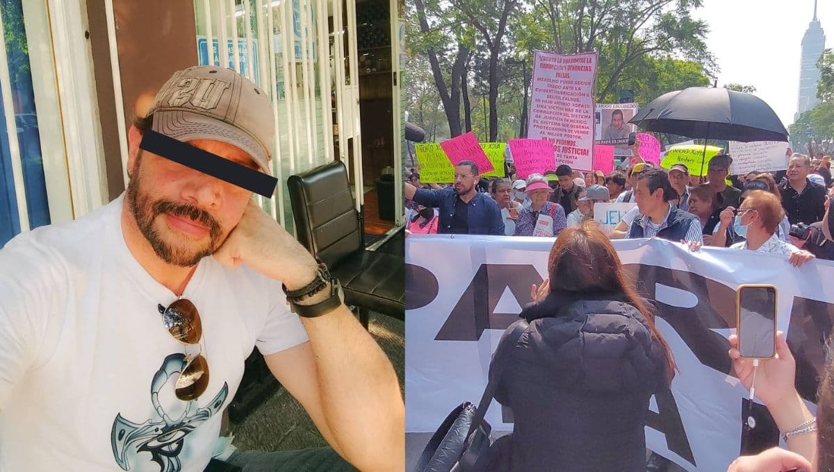 Marcha de Héctor Parra en CDMX: Así se reunieron cientos de personas para pedir la liberación del actor | FOTOS