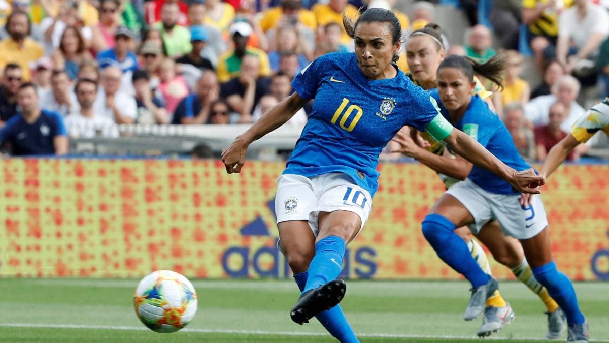 Marta hace historia con su última anotación en el Mundial de Francia 2019