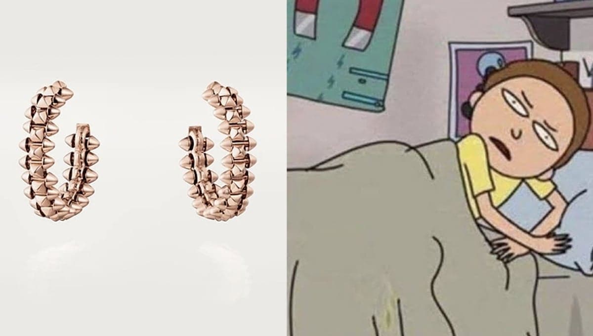 Joven compra aretes Cartier de casi medio millón de pesos por solo 500 pesitos | MEMES