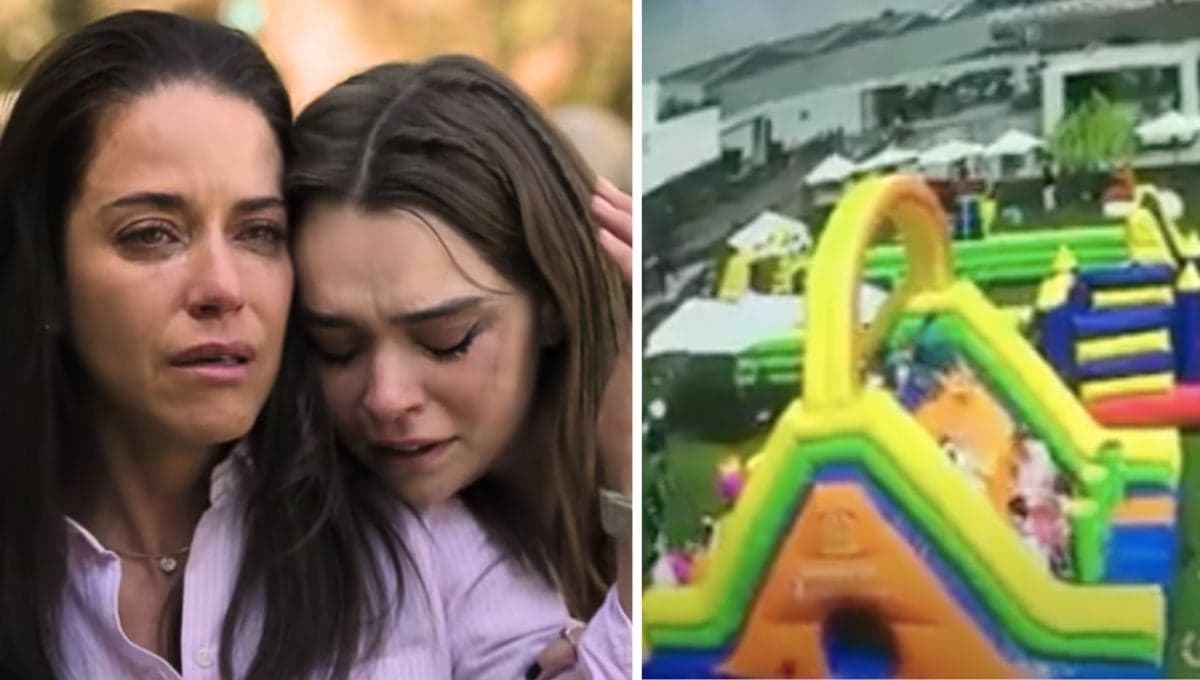 La historia real de ‘Accidente’, la serie de Netflix, ocurrió en San Luis Potosí en 2017 y así salió volando el inflable con los niños adentro: VIDEO