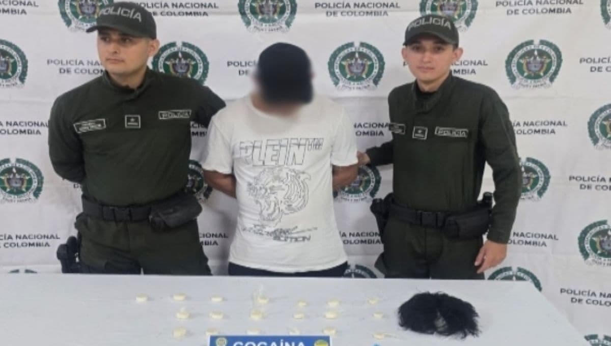 Alerta aeropuerto: detienen a hombre con "narco peluca" para transportar sustancias ilícitas | VIDEO