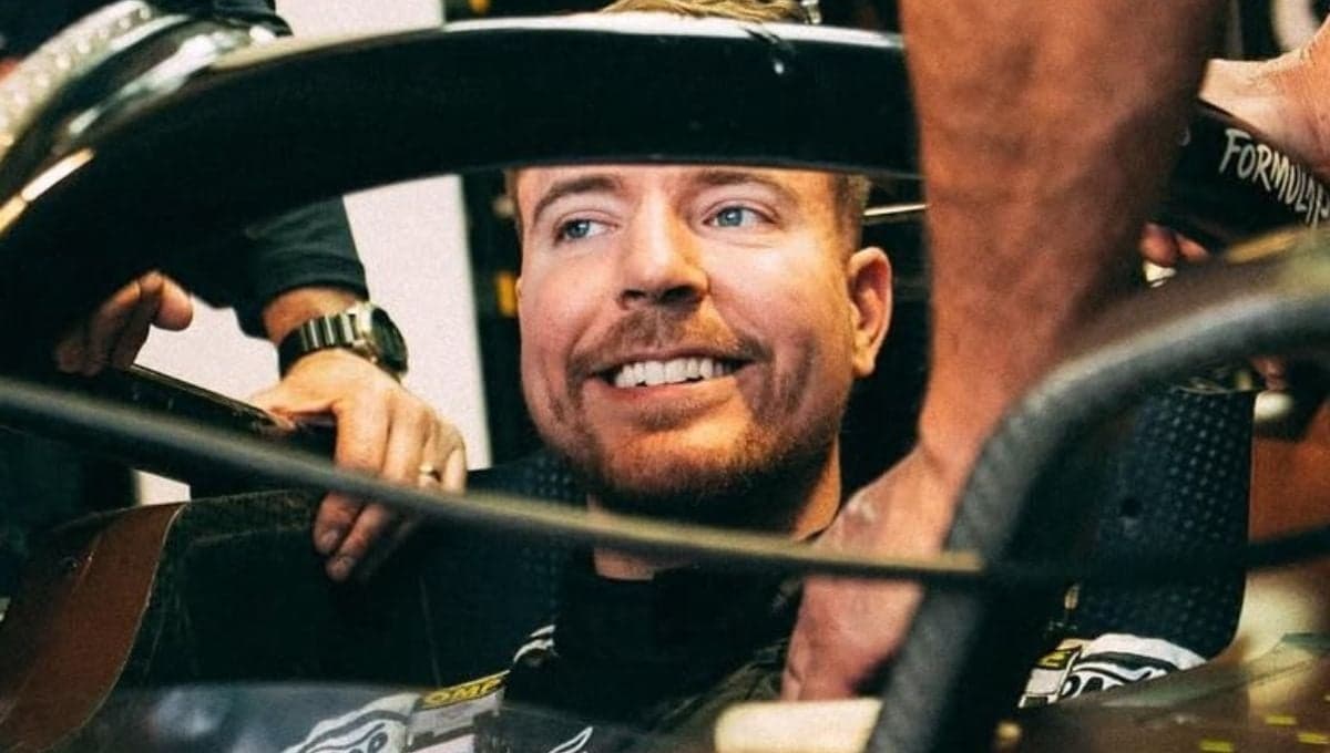 MrBeast sufre accidente al conducir un monoplaza en la Fórmula E, ¿cómo se encuentra?