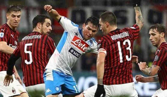 Chucky Lozano le da empate al Napoli