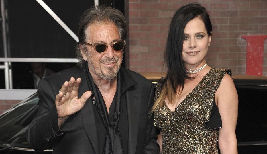 Novia de Al Pacino rompe con él por codo