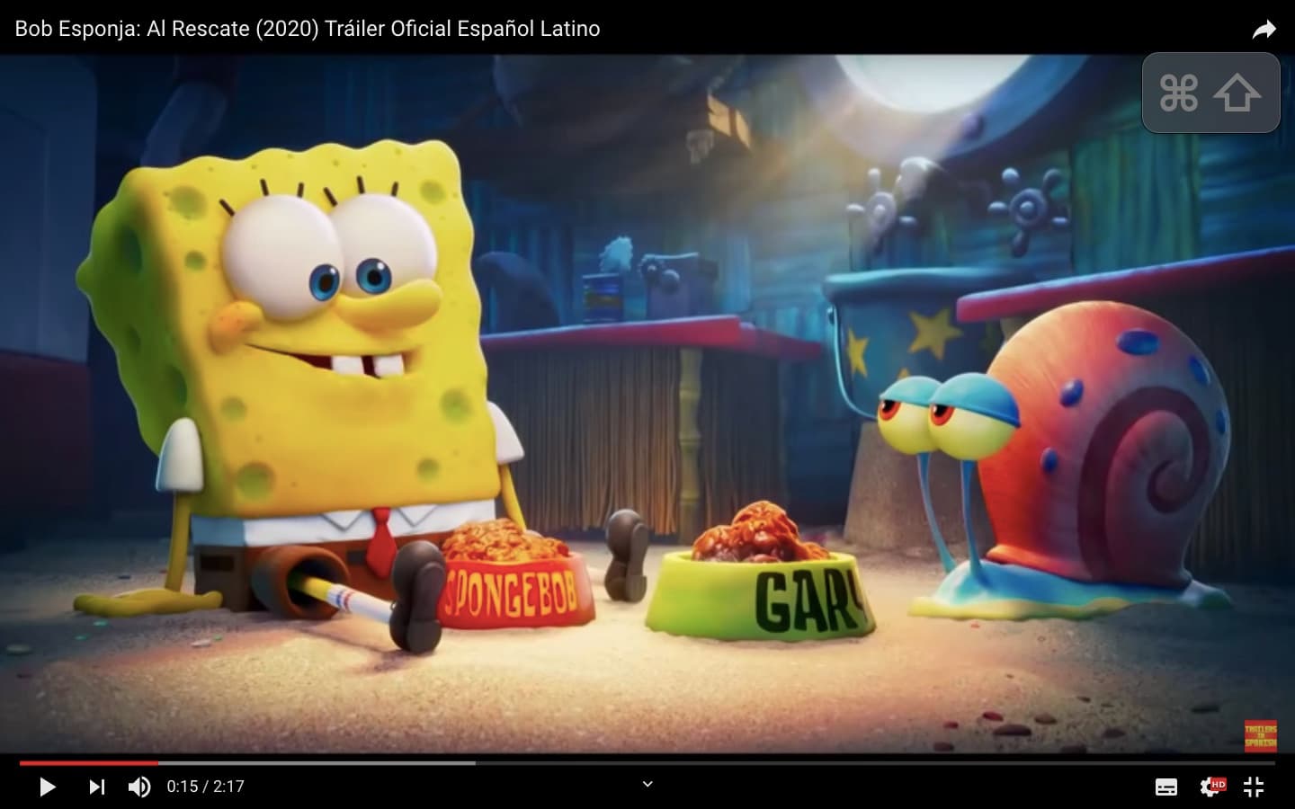 Revelan fecha de estreno del spin off de Bob Esponja