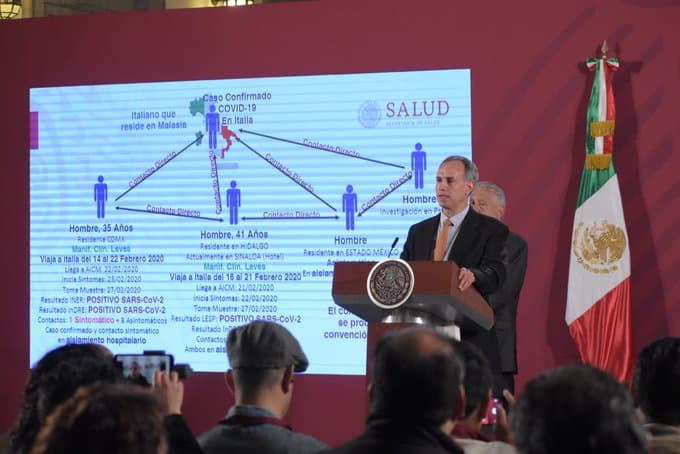 ¿Cómo llegó el coronavirus a México?