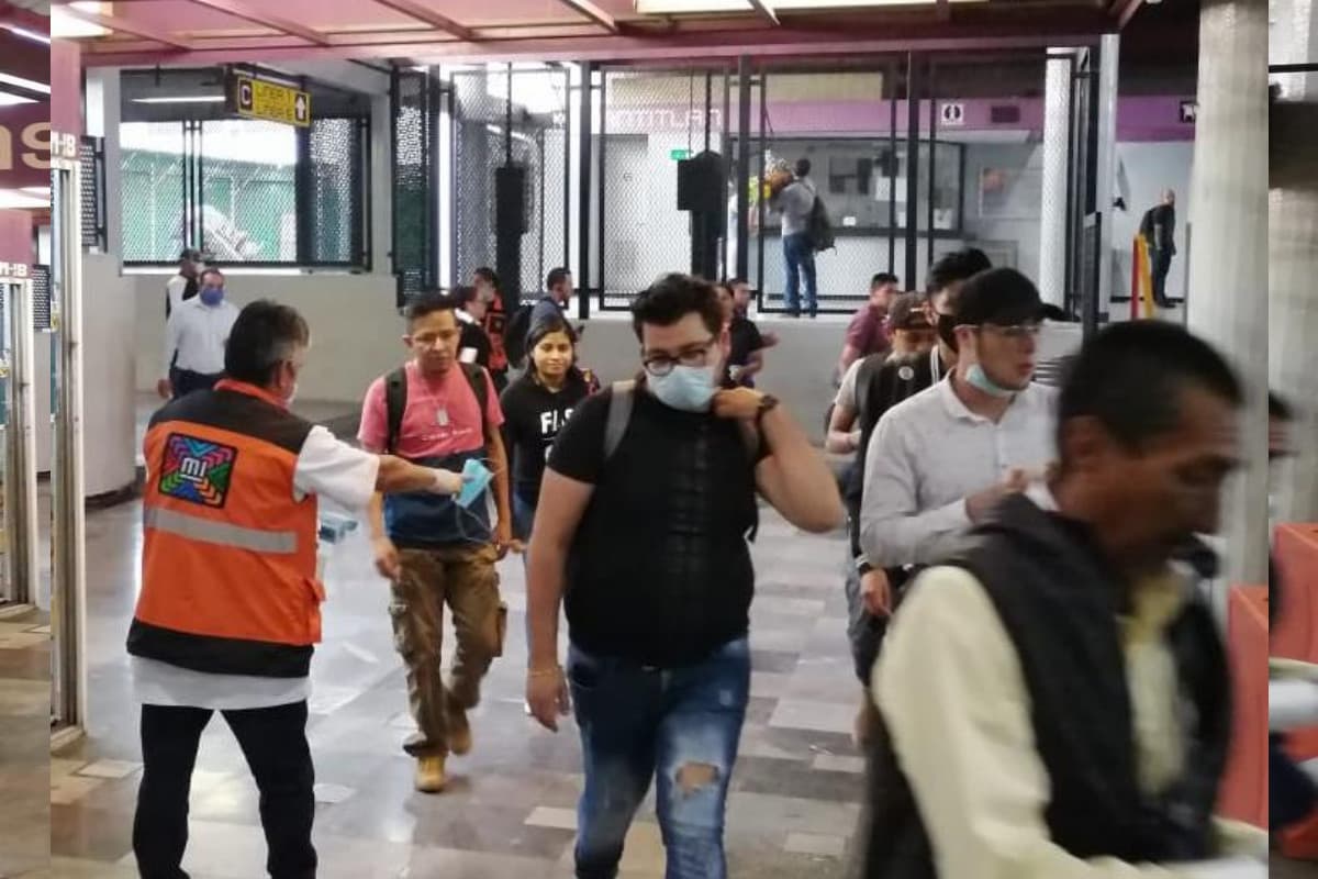 Uso de cubrebocas será obligatorio para viajar en Metro