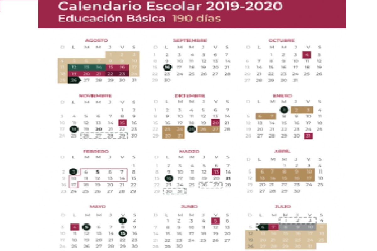 SEP anuncia nuevas fechas del ciclo escolar 2019 – 2020