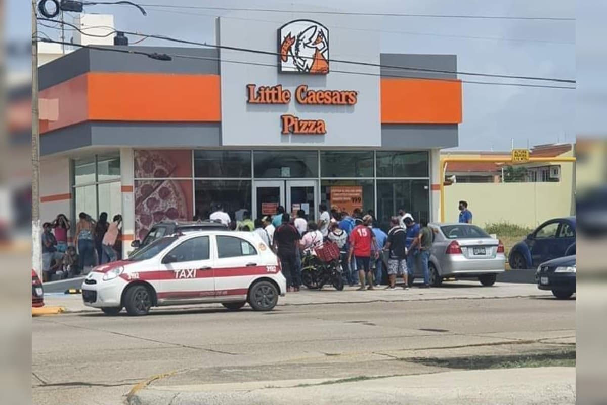 Little Caesars provoca que la gente rompa la cuarentena