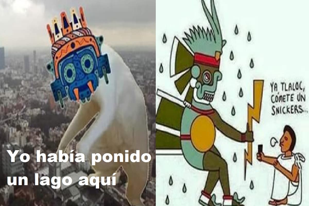 Tláloc despierta a la CDMX, ¿es una señal del fin del mundo?