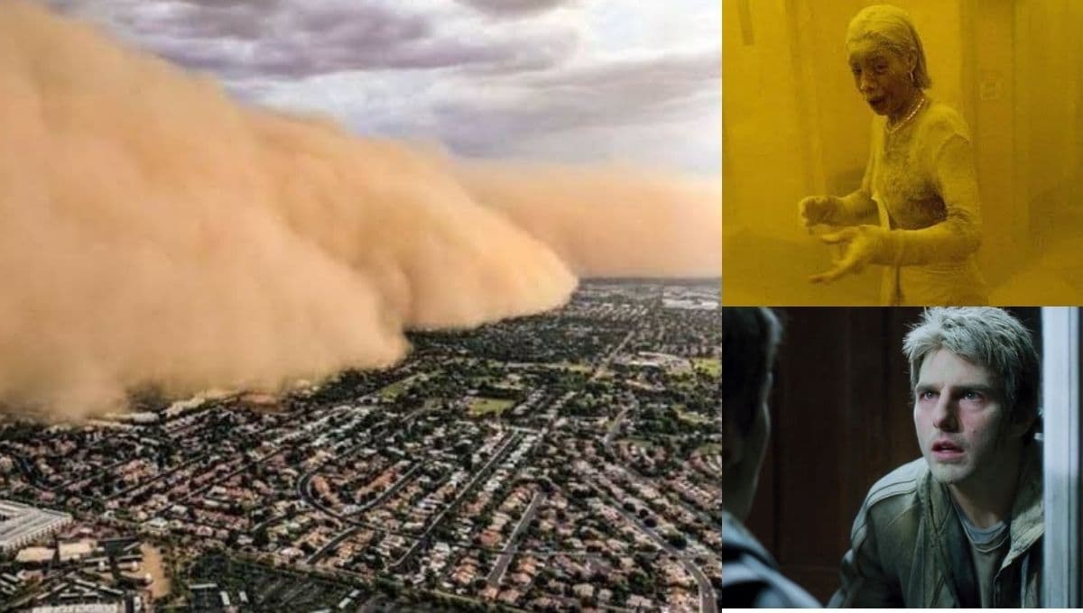 Tolvanera cubre la CDMX y levanta fuertes vientos con MEMES