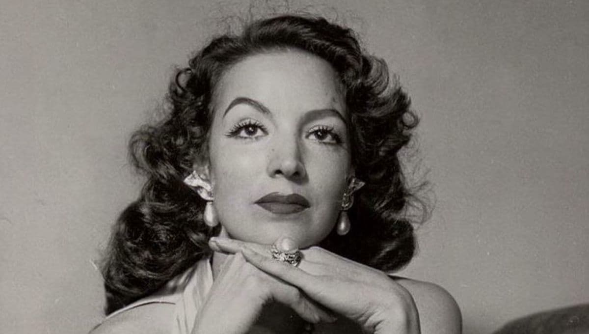 Revelan conmovedora FOTO del hijo de María Félix junto a su padrastro Jorge Negrete