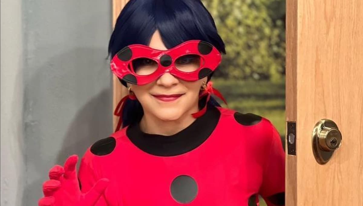 Pati Chapoy se disfraza de ‘Ladybug’ en Ventaneando y los MEMES no le tienen piedad