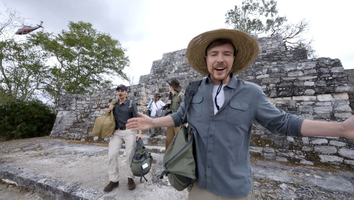 MrBeast polémica Calakmul