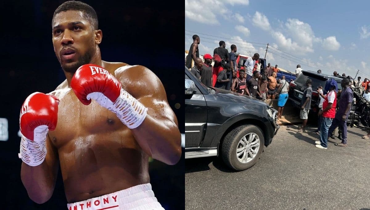como fue el accidente de anthony joshua