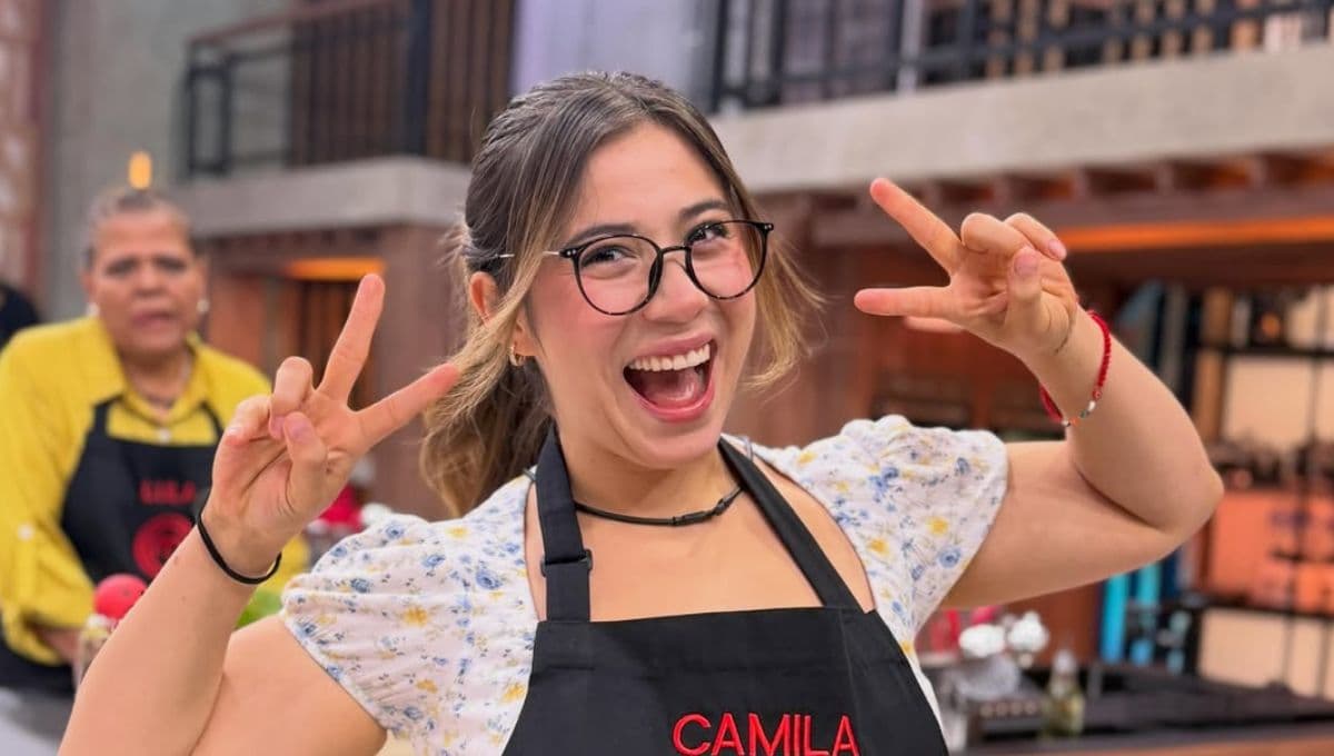 Novio de Camila responde a la propuesta de matrimonio en MasterChef México