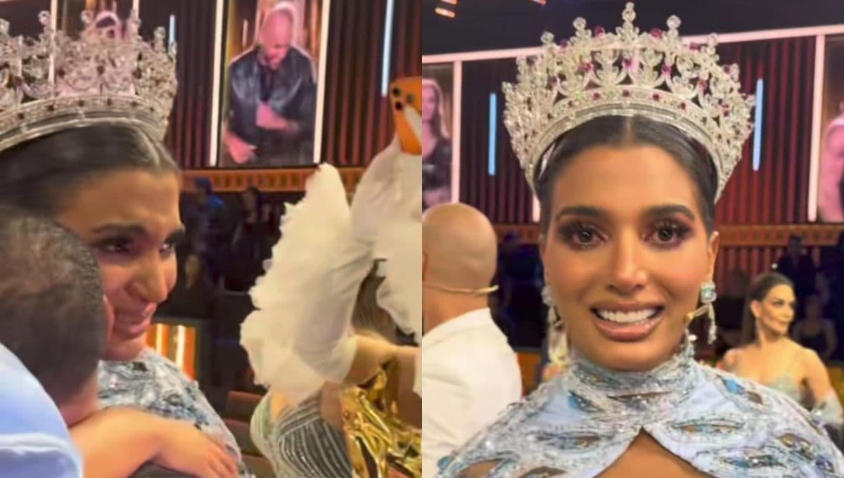 Celinee llora al quedar en segundo lugar en la casa de los famosos 2026